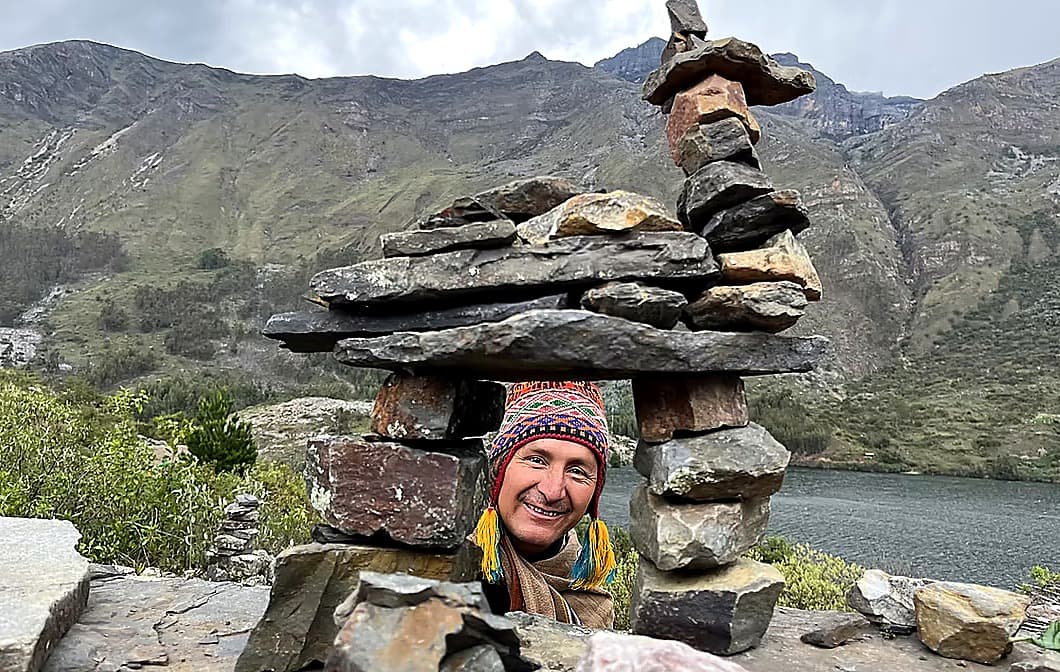 Don Martín in the Andes